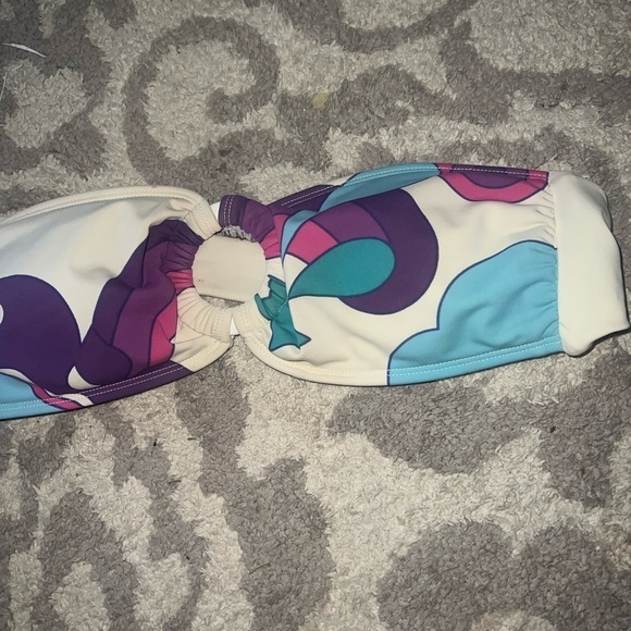 Xhiliration strapless size XL bathing suit top - Picture 2 of 3